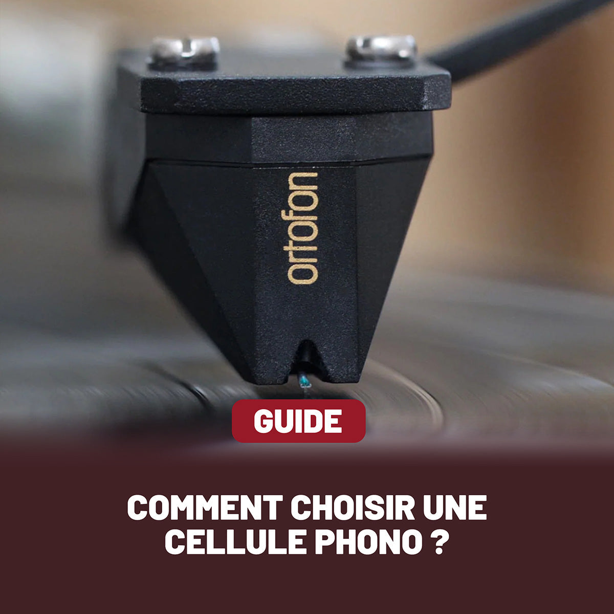 Comment bien choisir sa cellule phono ?