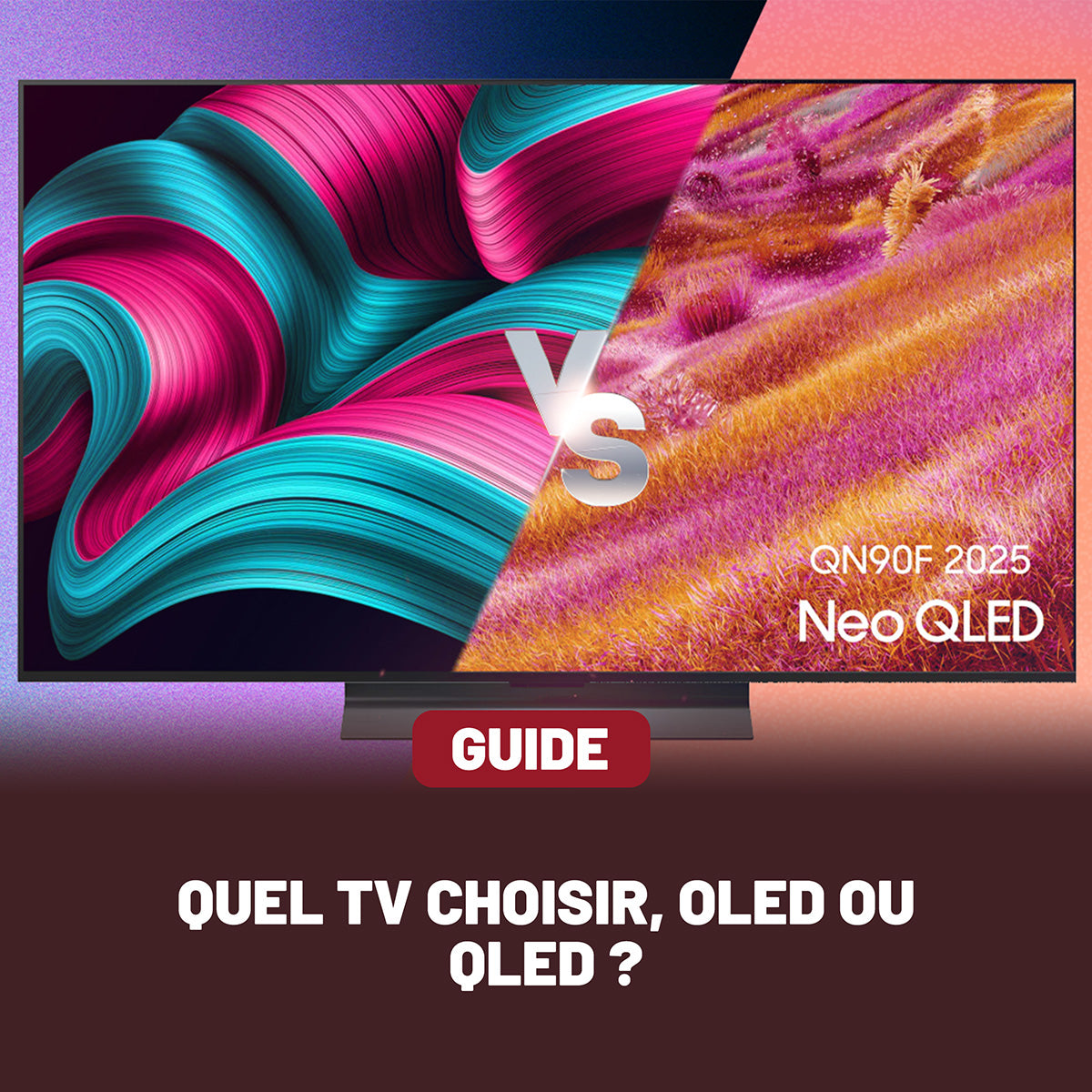 Téléviseurs OLED et QLED — guide d'achat Cobra.fr