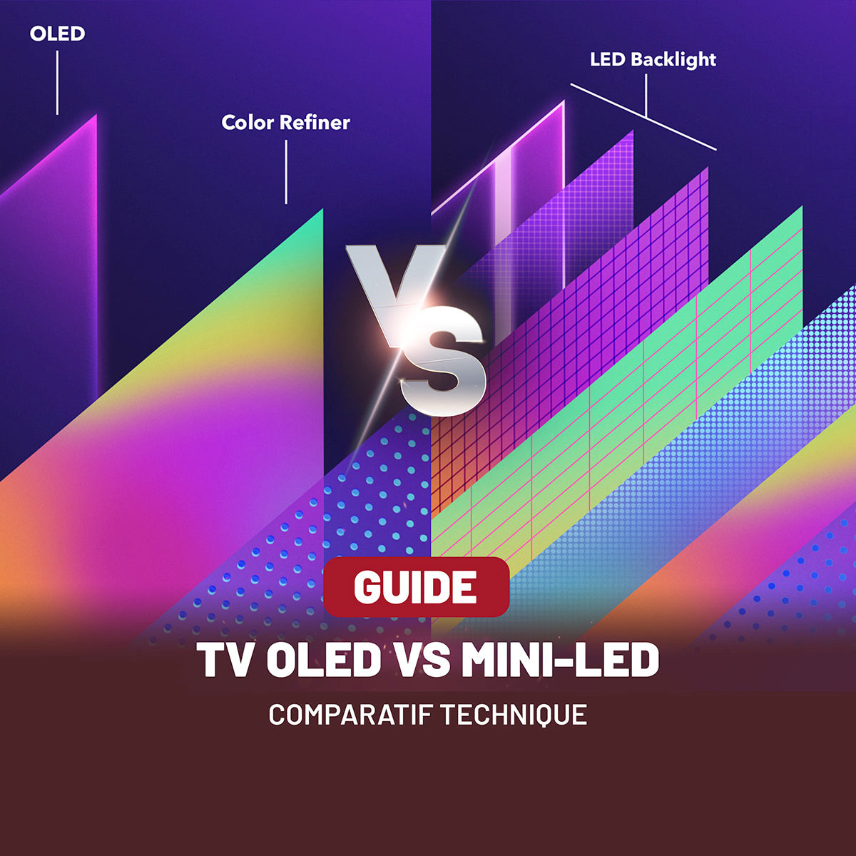 TV OLED vs Mini-LED : comparatif technique