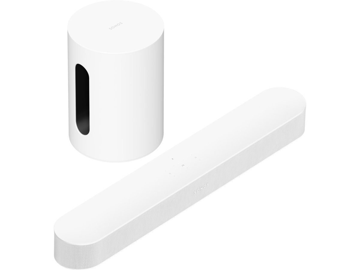 SONOS BEAM + SUB MINI BLANC