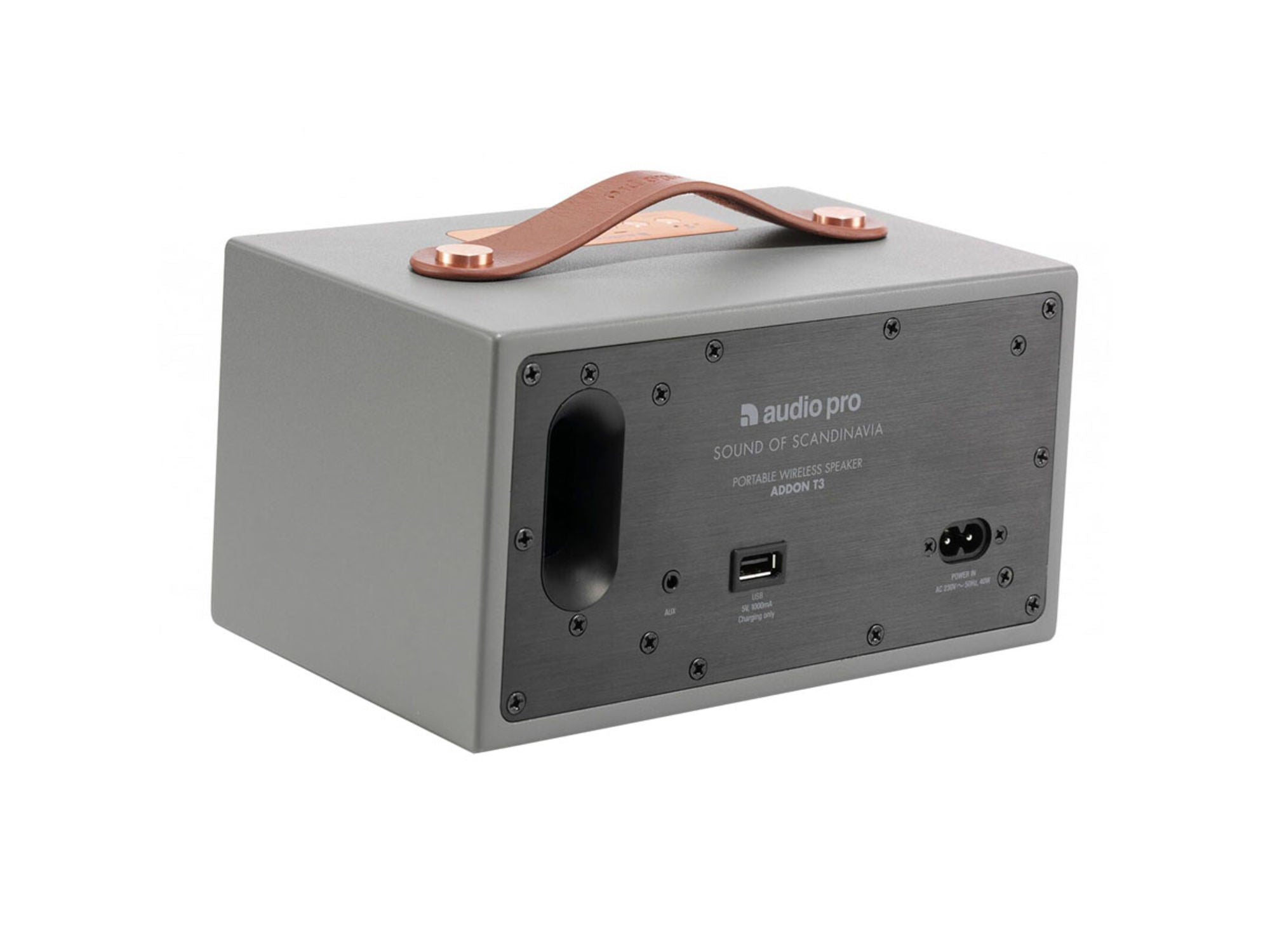 AUDIO PRO Addon T3+ Grey arrière