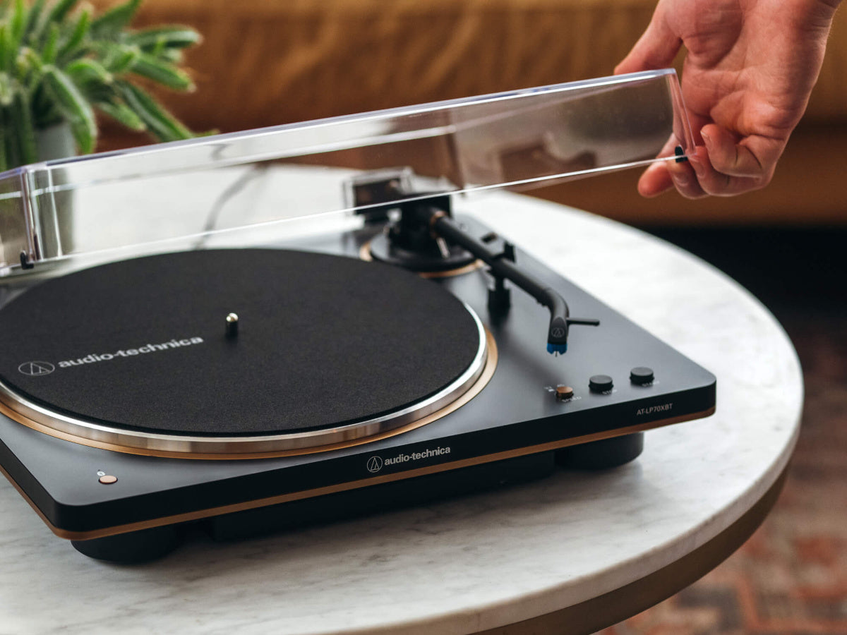 AUDIO TECHNICA AT-LP70XBT Noyer