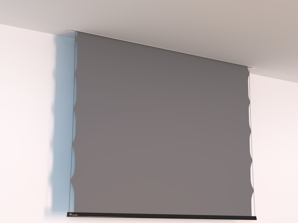 AV Concept Products CeilingScreen Tensioned X (BlackDrop 10cm) - Infinity+ (Sortie de toile à l'arrière)