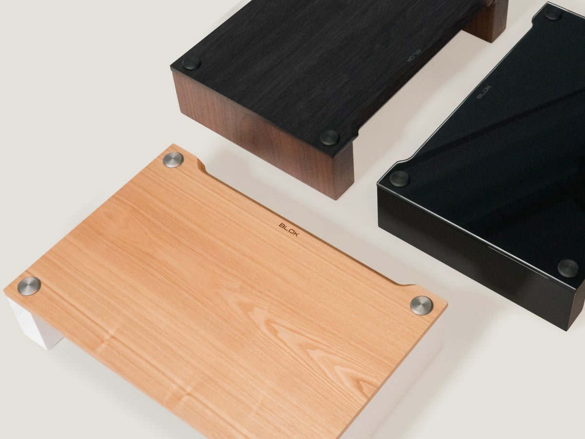 BLOK STAX 2G LP Collection (Frêne Noir / Noyer Naturel)