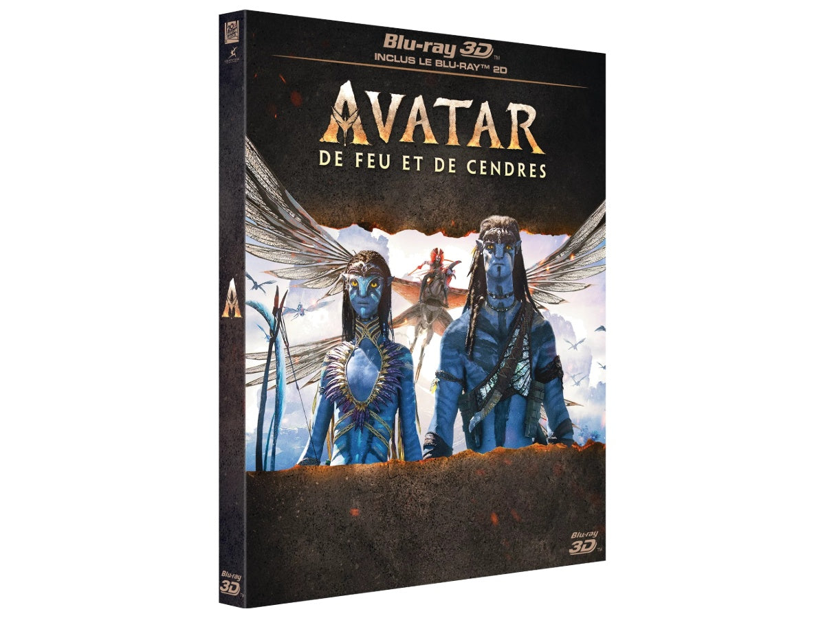 AVATAR : DE FEU ET DE CENDRES - COMBO 2 BD 3D + BD + BD BONUS