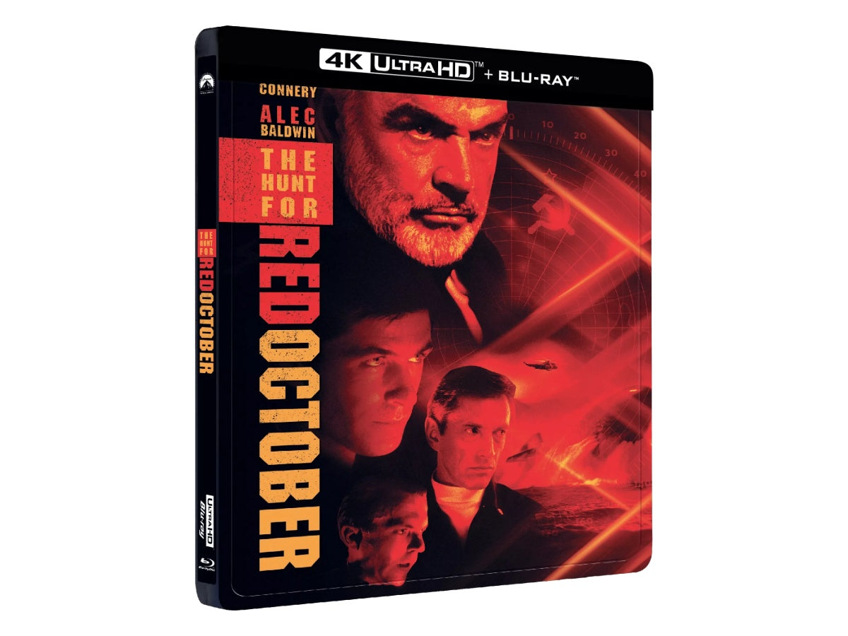 À LA POURSUITE D'OCTOBRE ROUGE - COMBO UHD 4K + BD - STEELBOOK - ÉDITION LIMITÉE