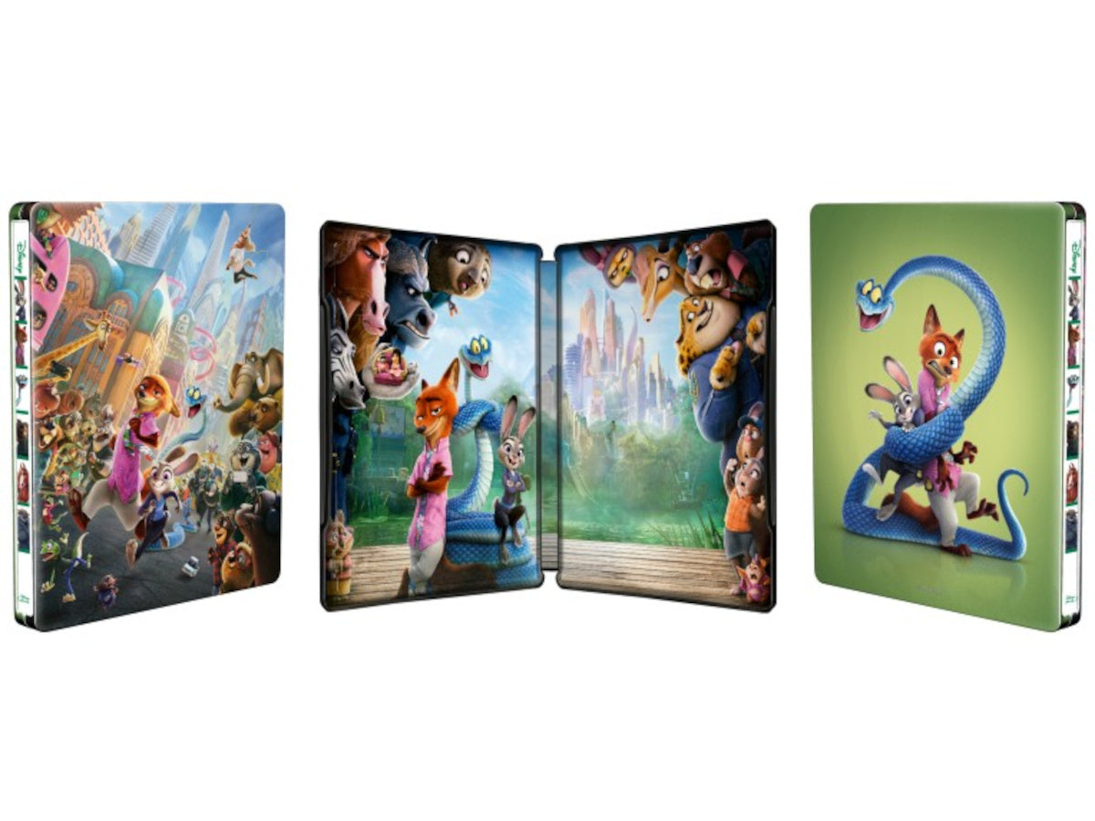 ZOOTOPIE 2 - Blu-ray 4K - STEELBOOK - EDITION LIMITEE