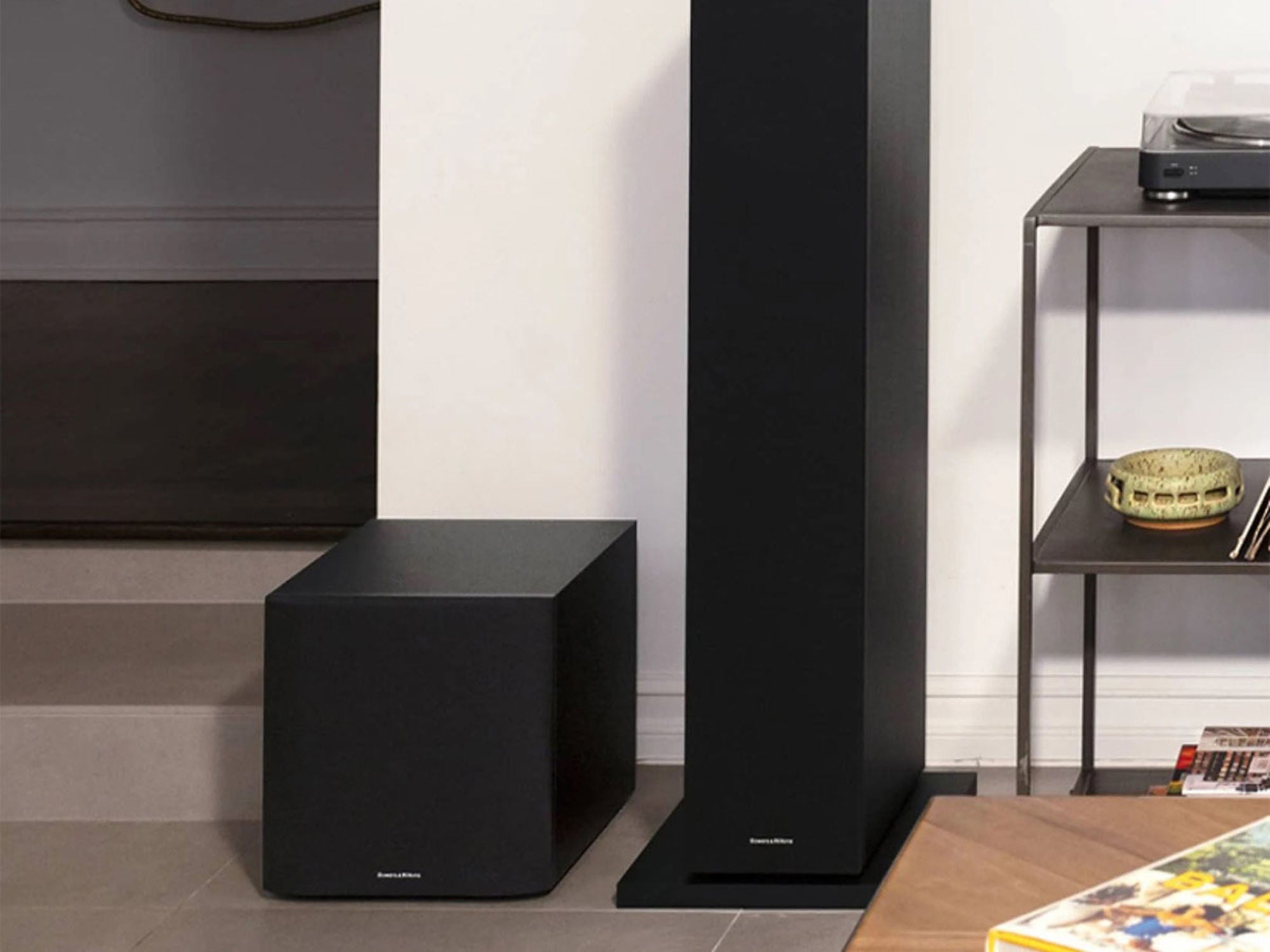 Bowers & Wilkins ASW610 Black lifestyle