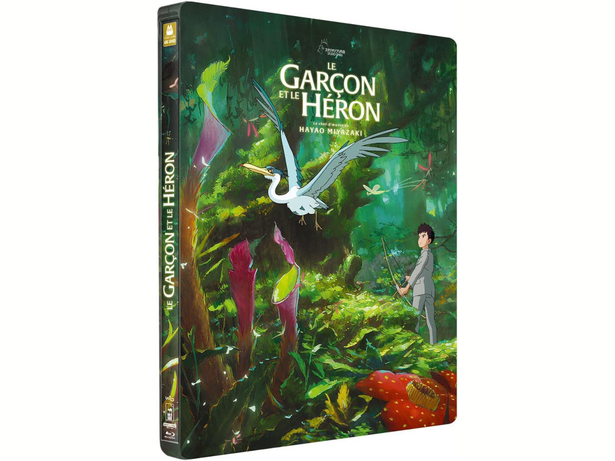 GARCON ET LE HERON (LE) - STEELBOOK - COMBO 4K + BLURAY