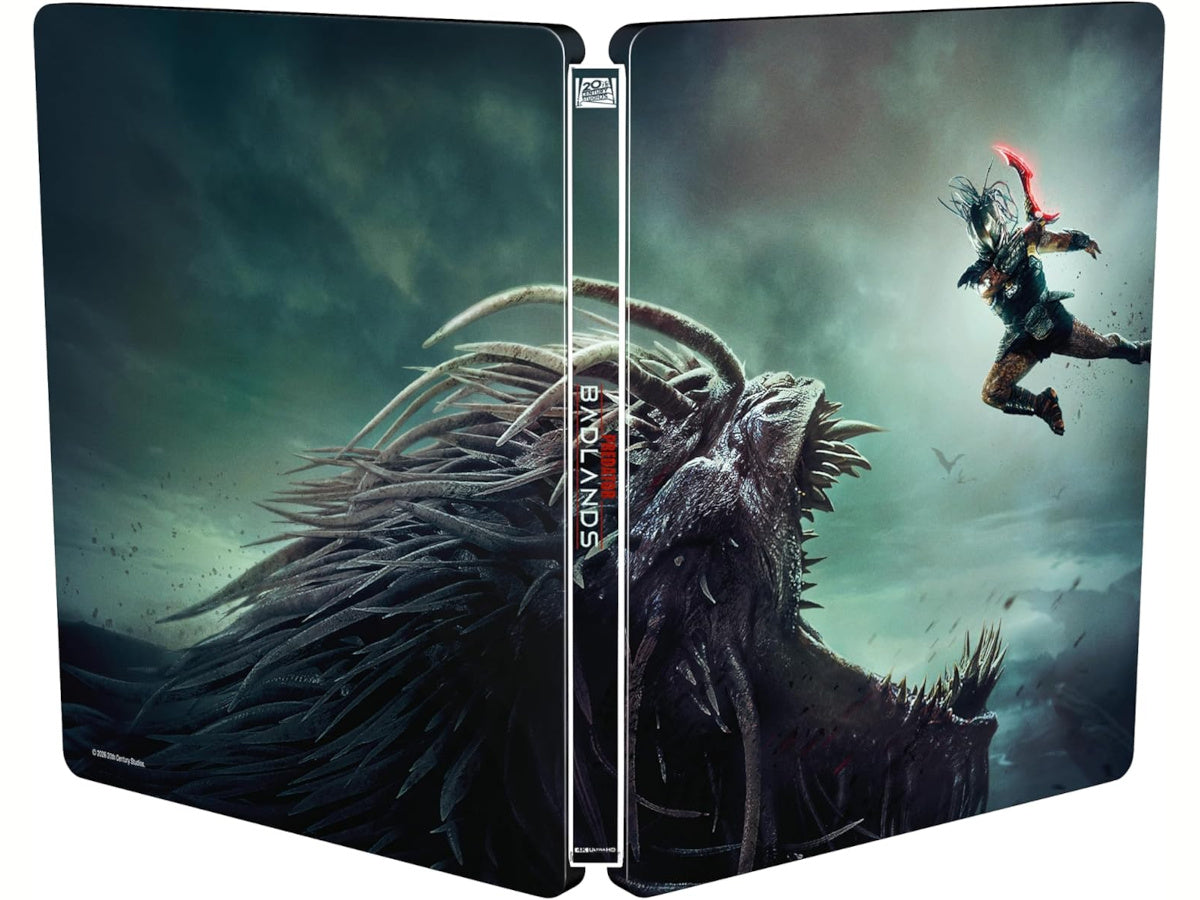 PREDATOR : BADLANDS - COMBO UHD 4K + BD - STEELBOOK - EDITION LIMITEE