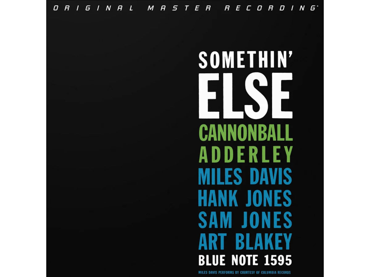 CANNONBALL ADDERLEY - SOMETHIN ELSE MOFI SACD
