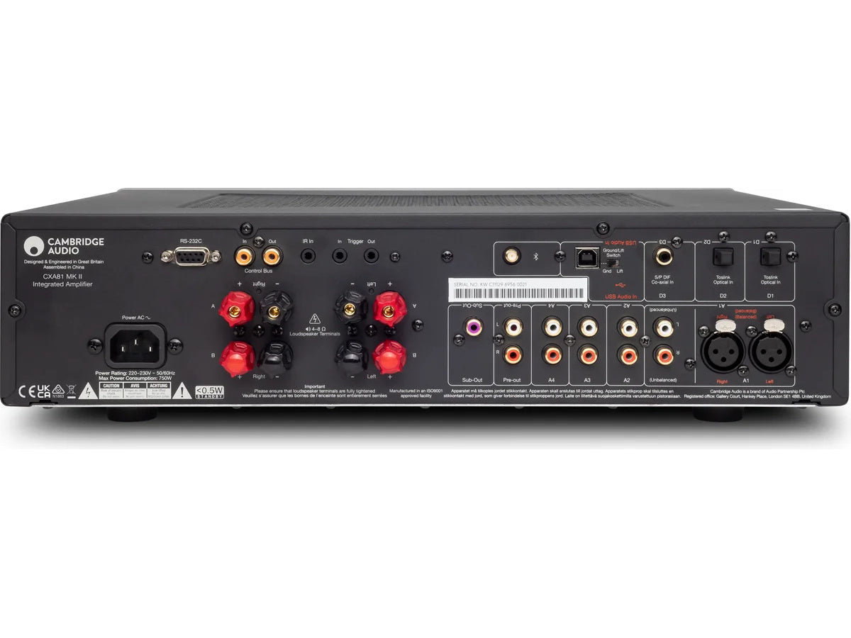CAMBRIDGE CXA81 MKII Black Edition 1