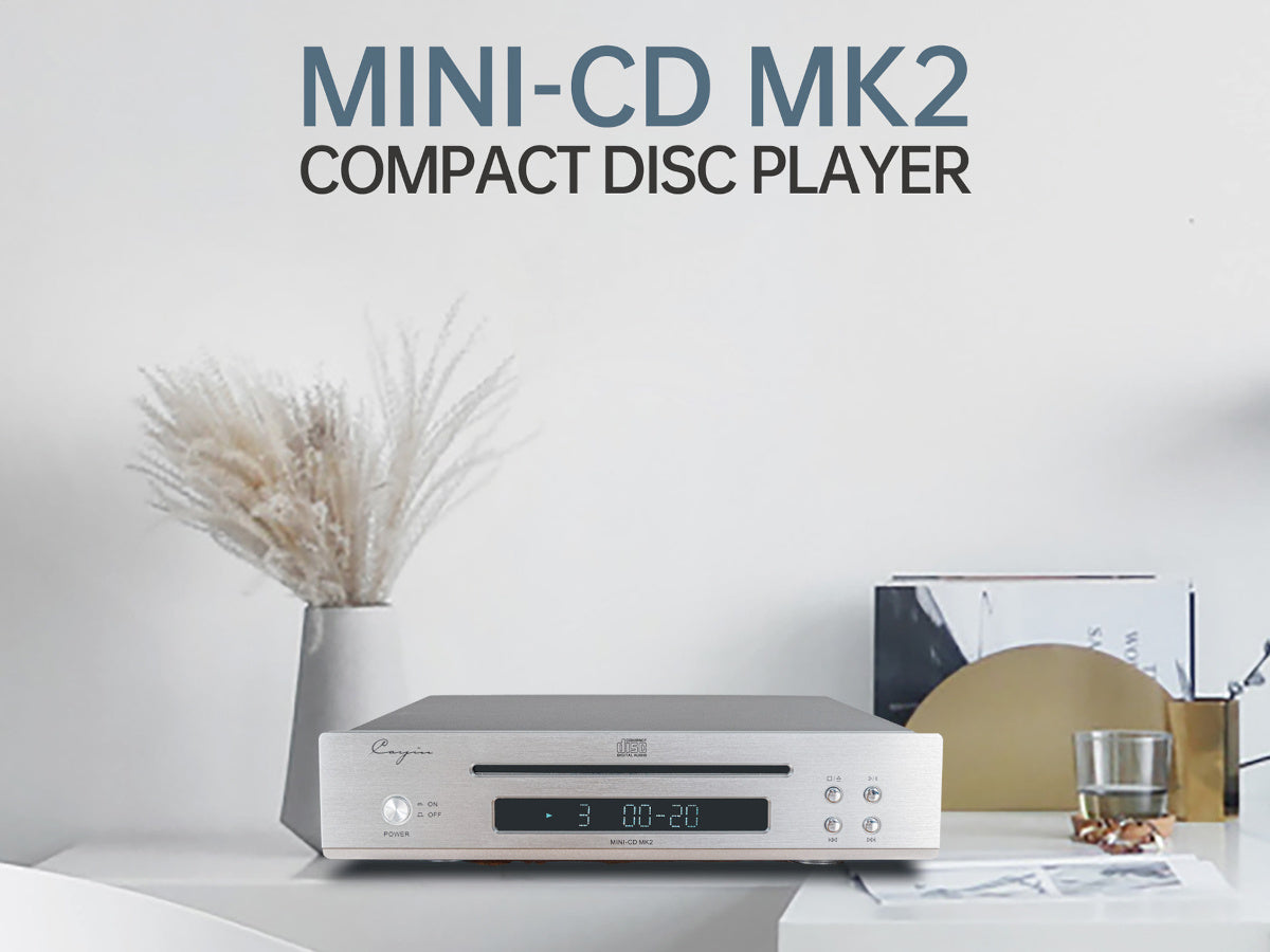 CAYIN MINI-CD MKII Silver lifestyle