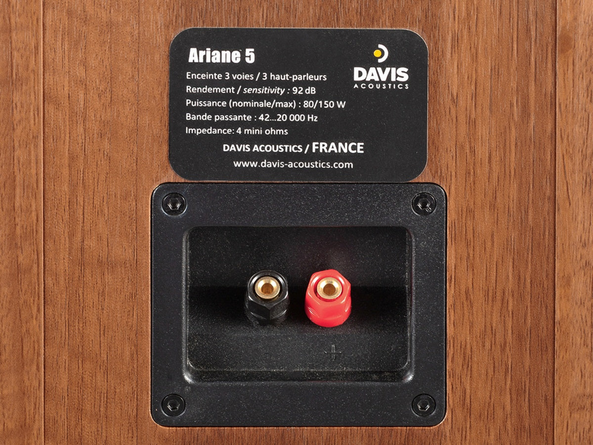 DAVIS ARIANE 5 (la paire) Noyer Américain