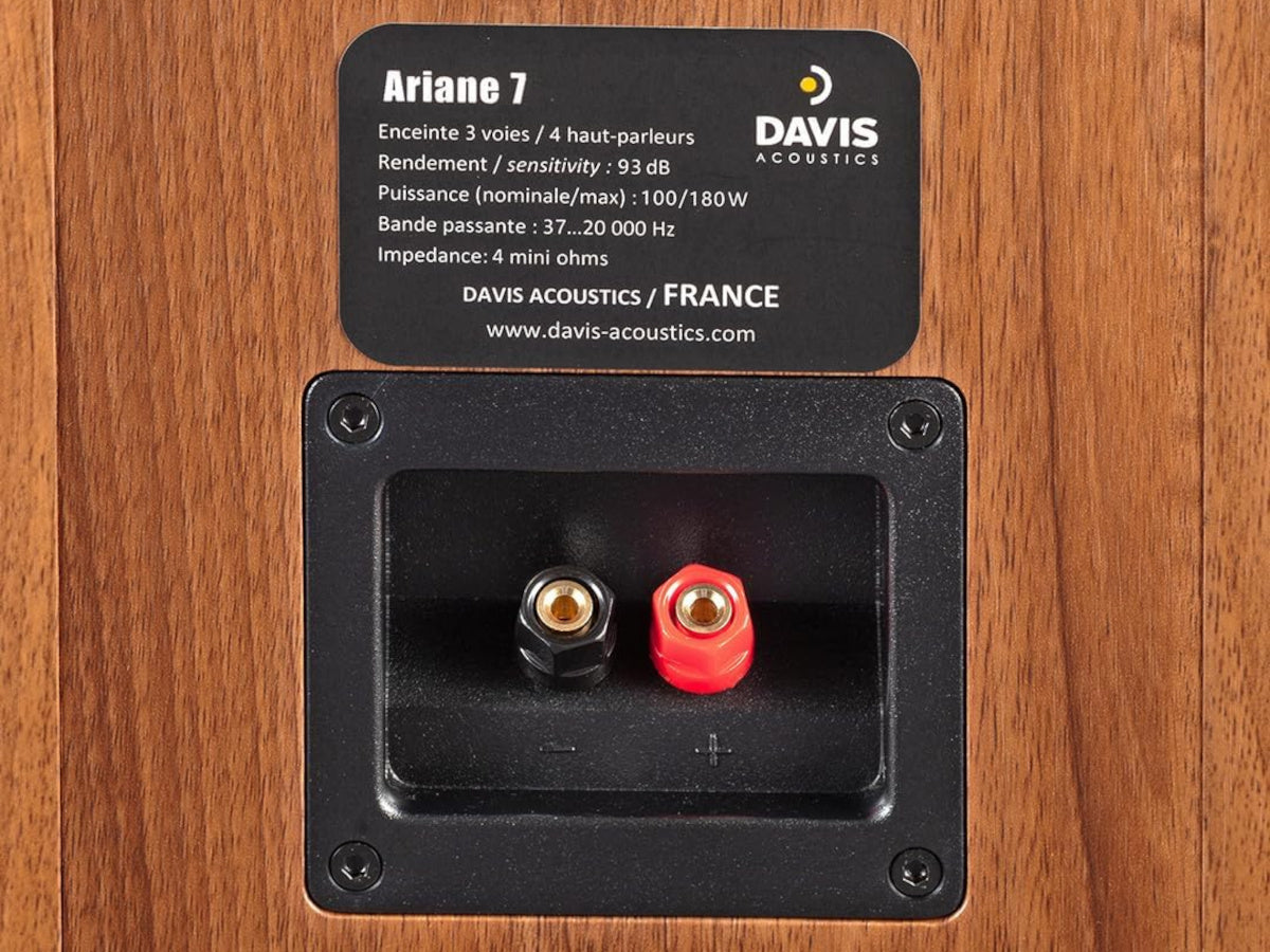 DAVIS ARIANE 7 (la paire) Noyer Américain
