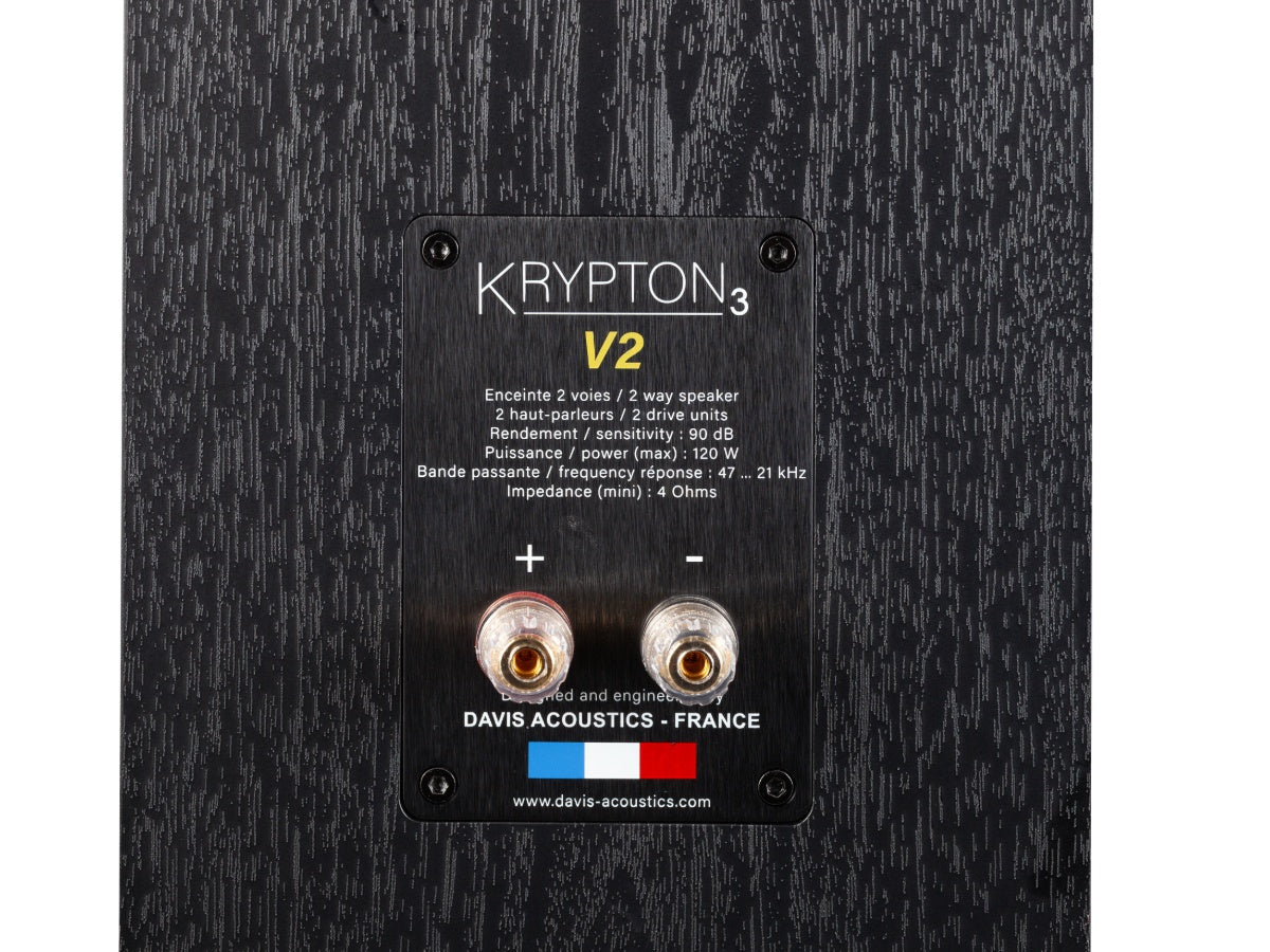 DAVIS KRYPTON 3 V2 (la paire) Noir
