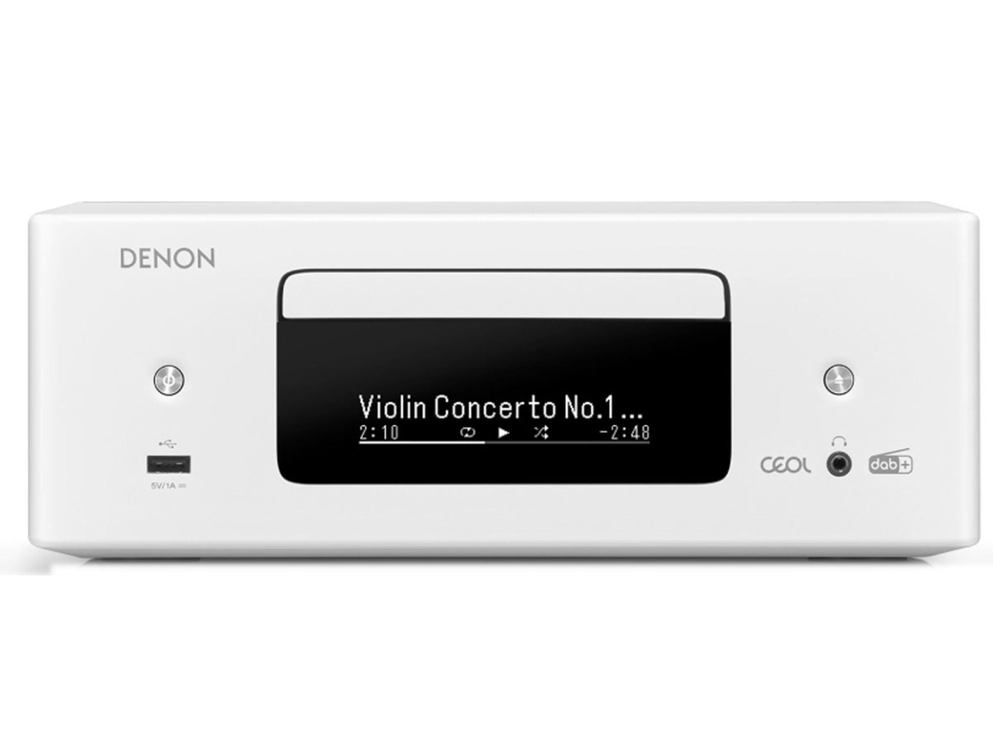 DENON Ceol RCD-N12 DAB White (bloc seul)