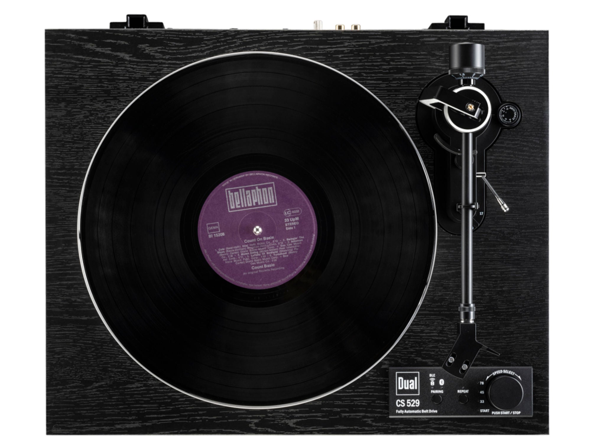 DUAL CS 529 BT Black detail