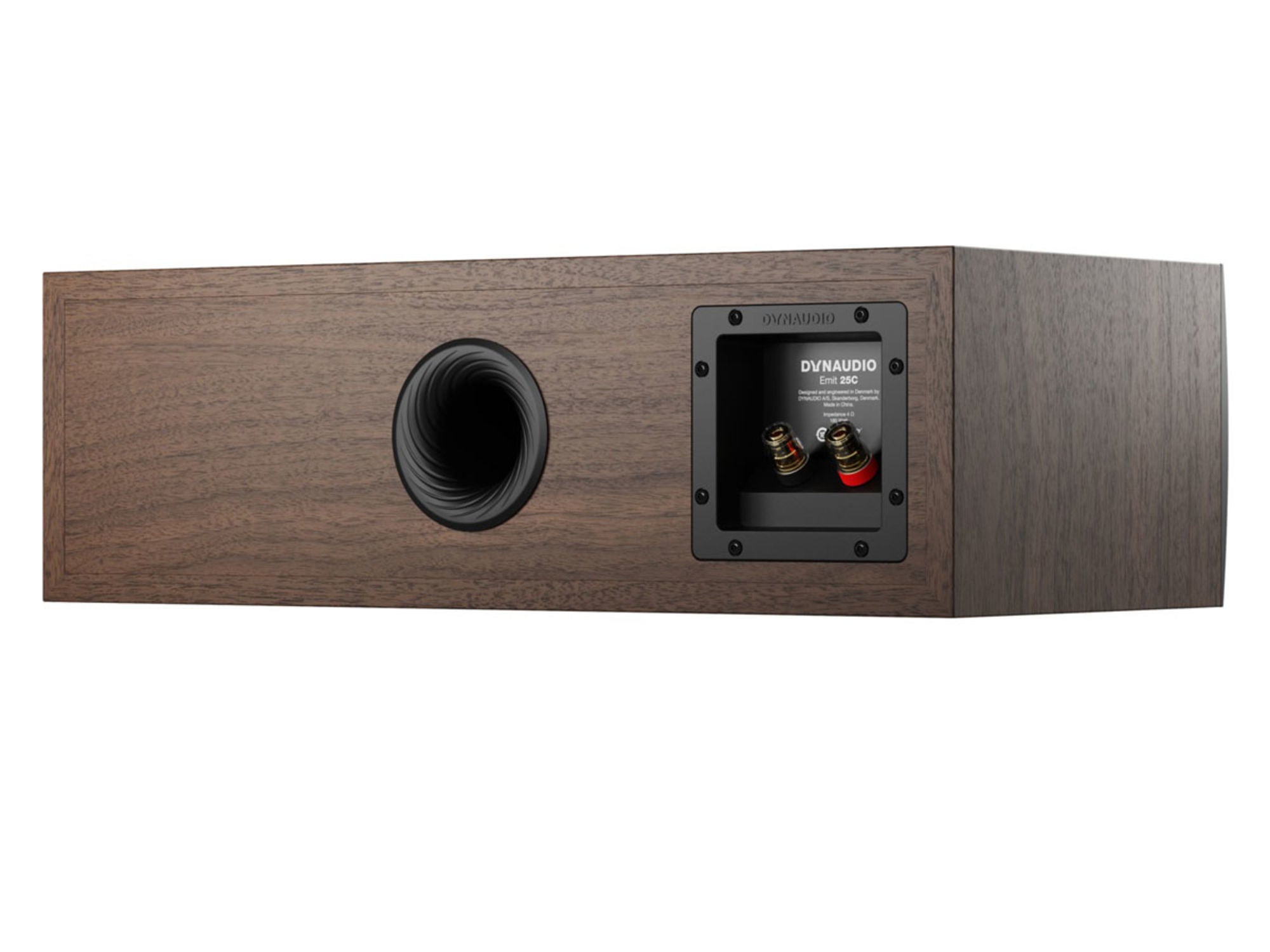 DYNAUDIO Emit II 25C Noyer connectique