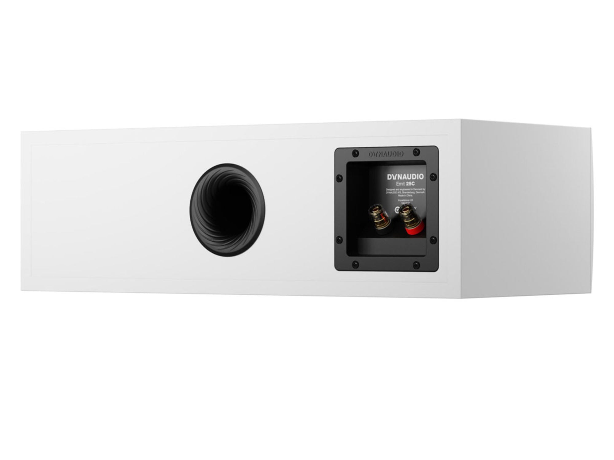 DYNAUDIO Emit II 25C White connectique