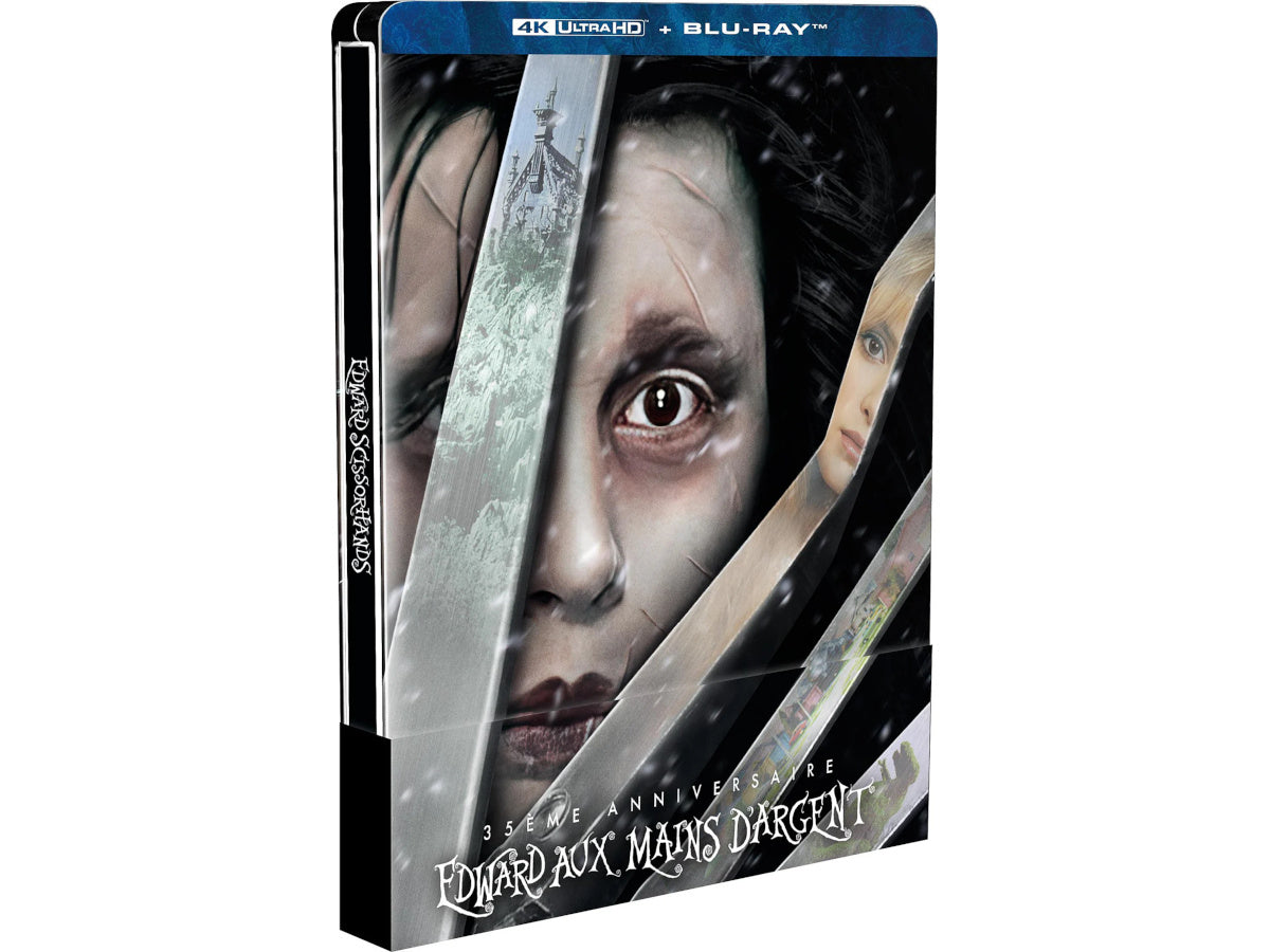 EDWARD AUX MAINS D'ARGENT - COMBO UHD 4K + BD - STEELBOOK - EDITION LIMITEE