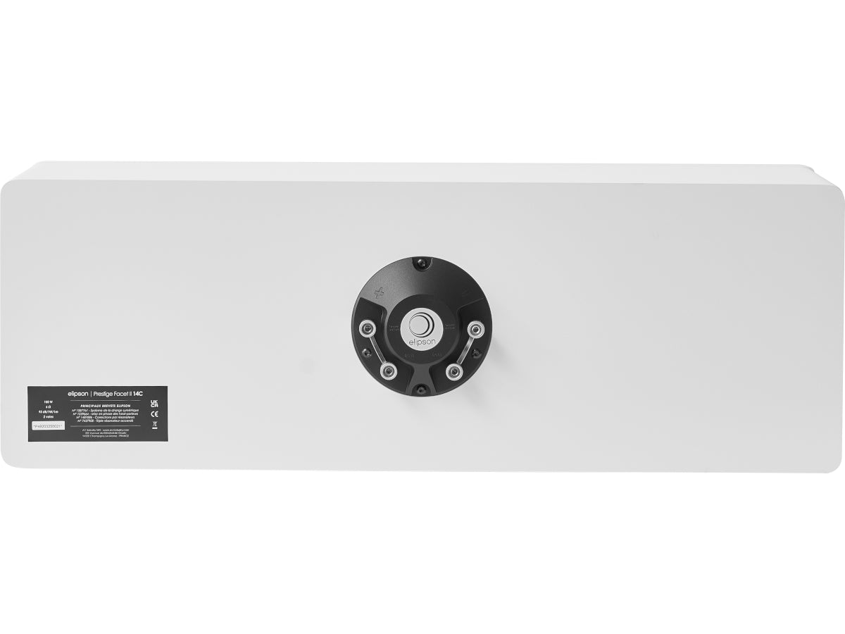 Elipson Prestige Facet II 14c Blanc Mat connectique