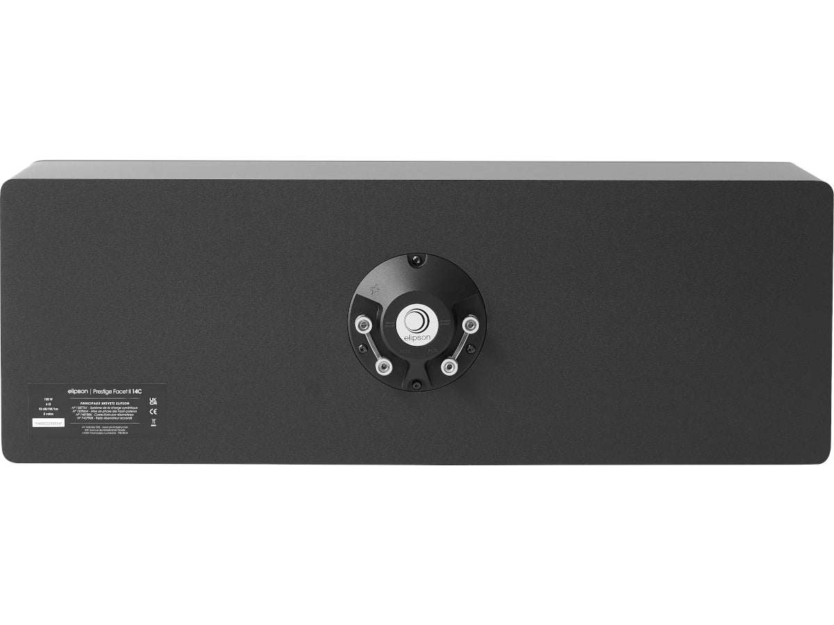 Elipson Prestige Facet II 14c Noir Mat connectique