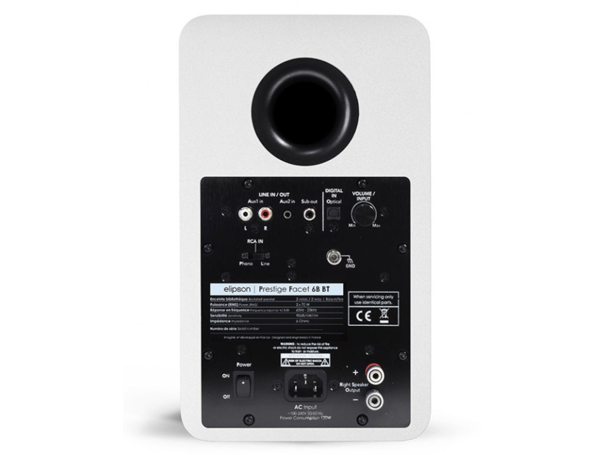 ELIPSON PRESTIGE FACET II 6B Active (la paire)