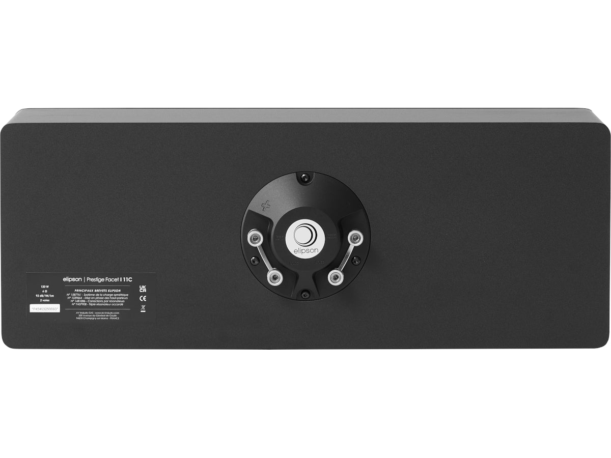 Elipson Prestige Facet II Noir Mat connectique