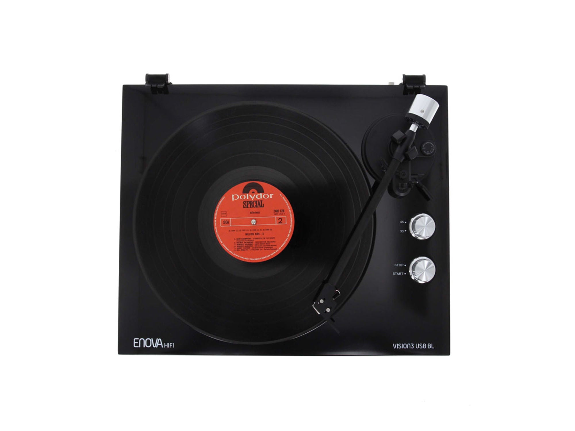 ENOVA HIFI VISION 3 USB Black vue de dessus