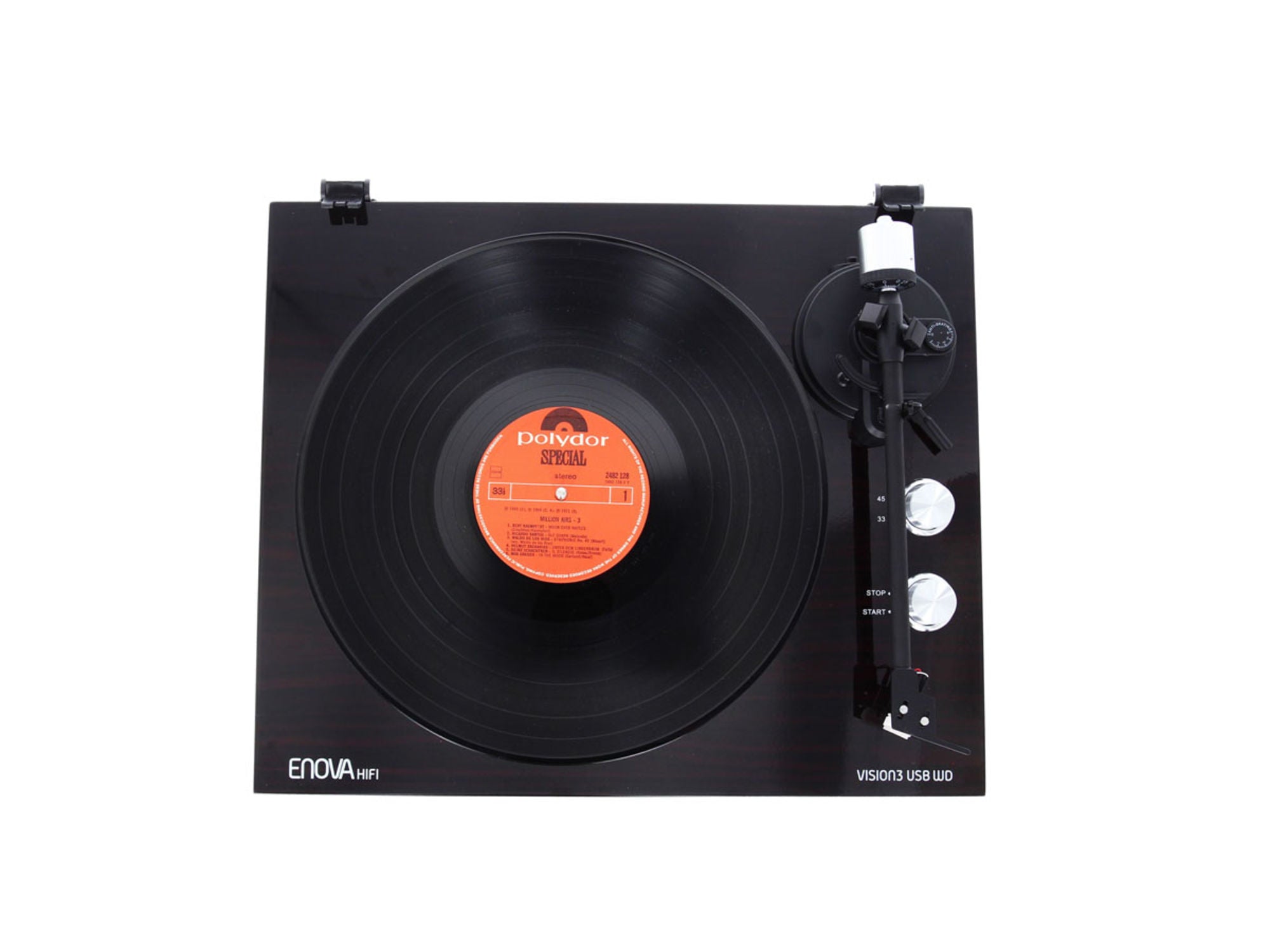 ENOVA HIFI VISION 3 USB Bois vue de dessus
