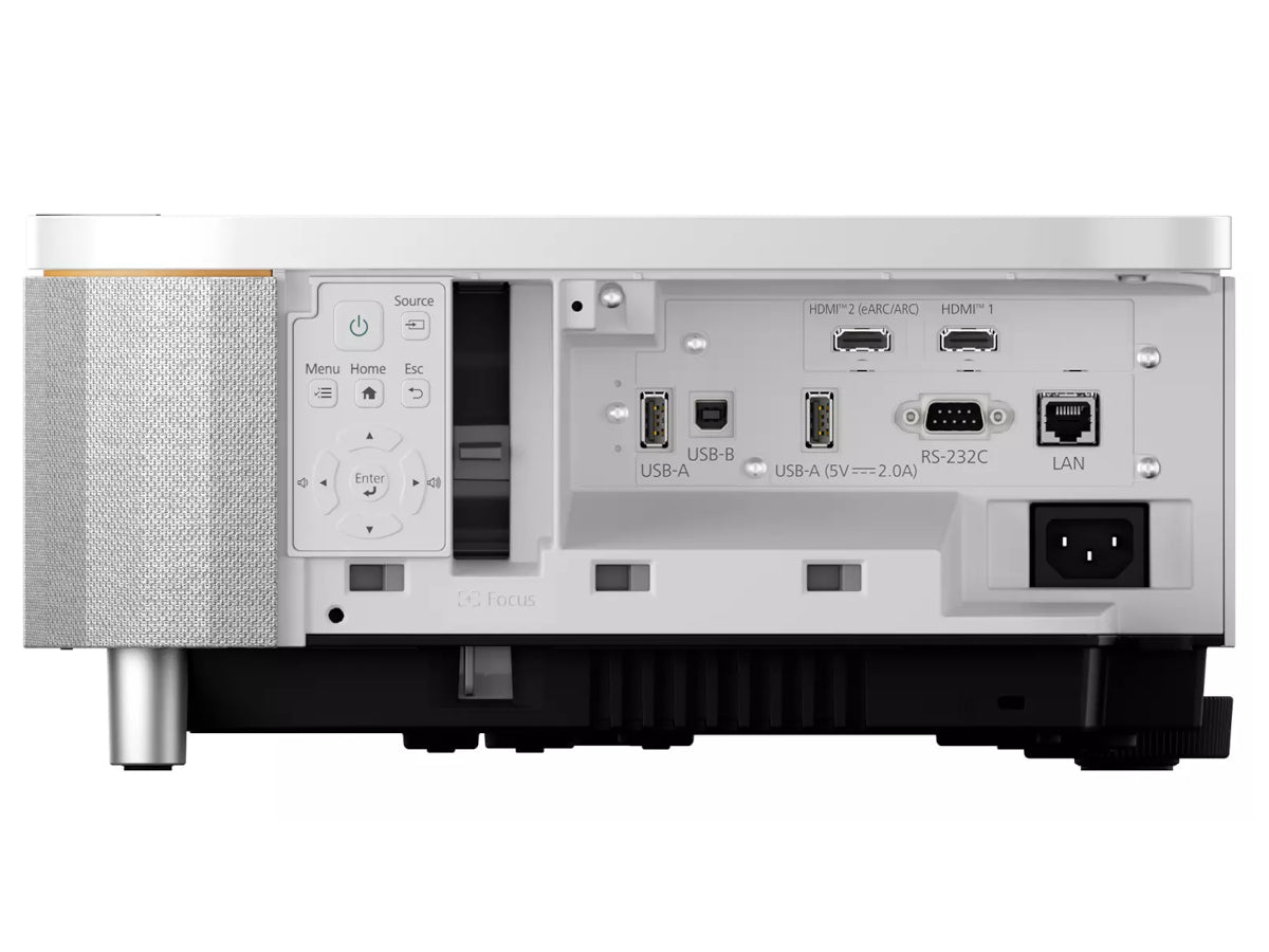 Epson EH-QS100 Blanc connectique