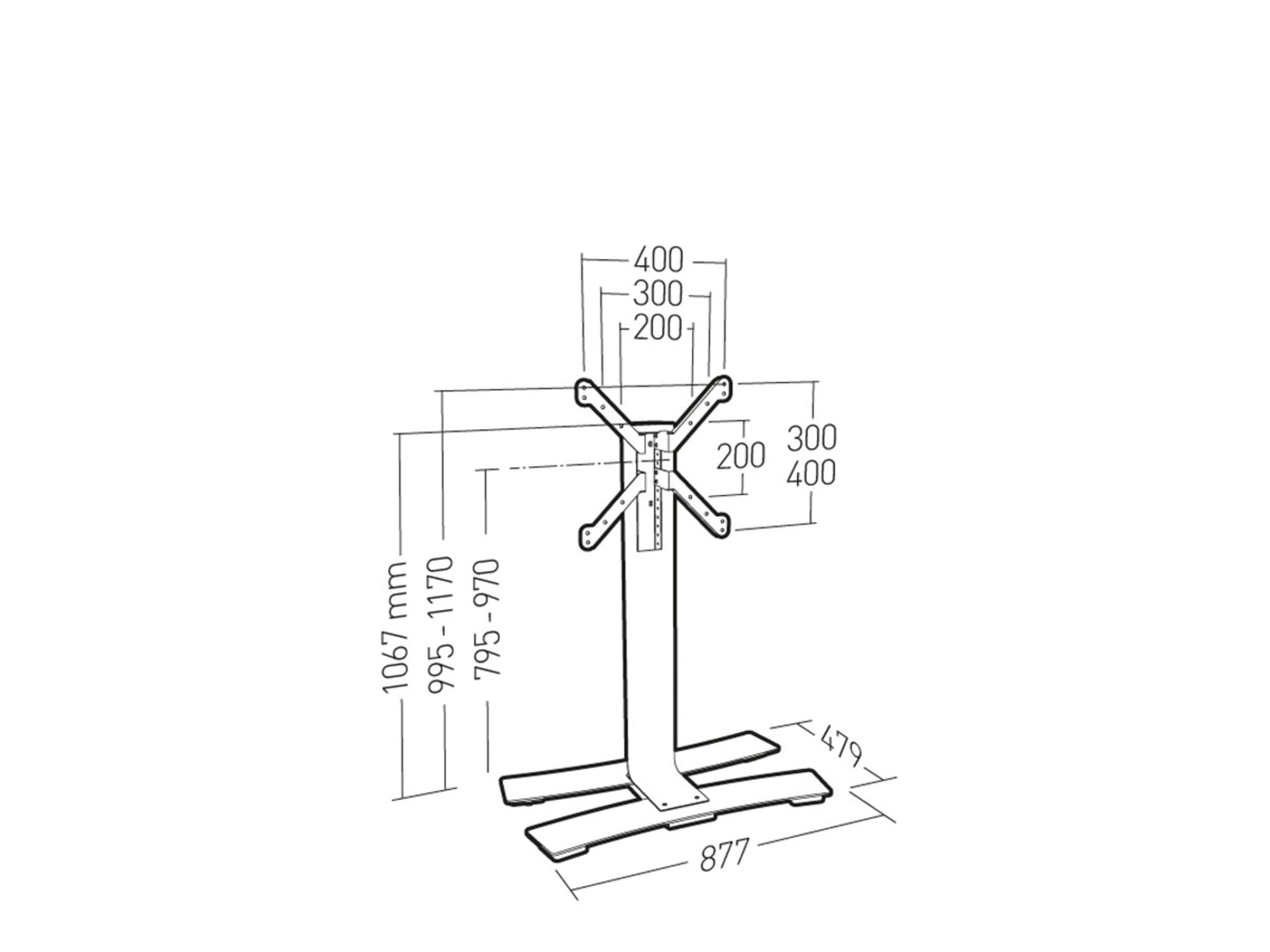 ERARD WILL 1050L dimensions