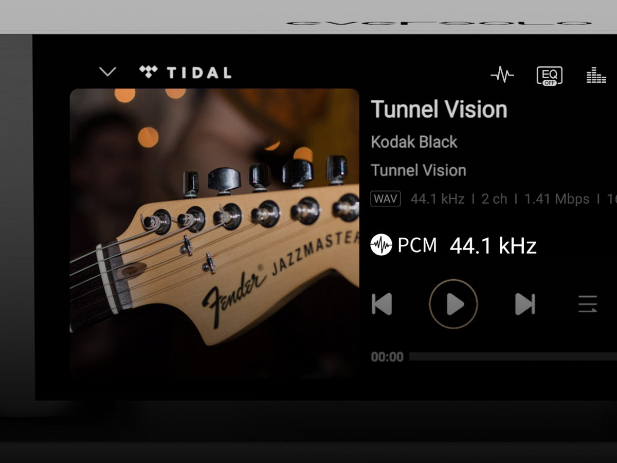 DMP-A6 Master Edition Gen 2 Noir detail ecran
