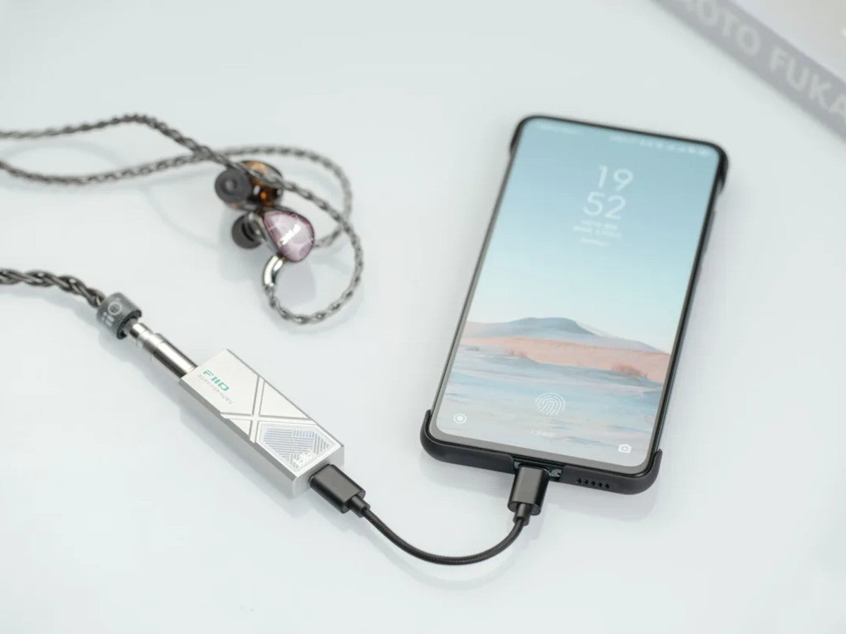 Fiio KA13 Silver lifestyle