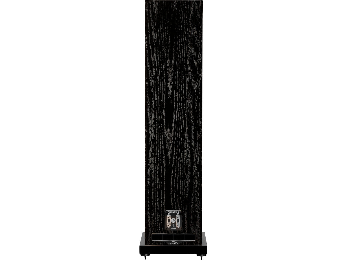 Fyne-audio F502s Chêne Foncé connectique