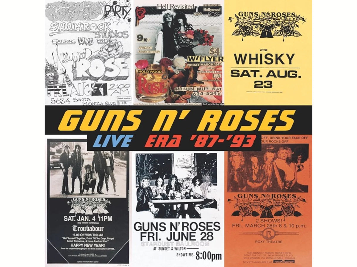 GUNS N' ROSES - LIVE ERA '87-'93