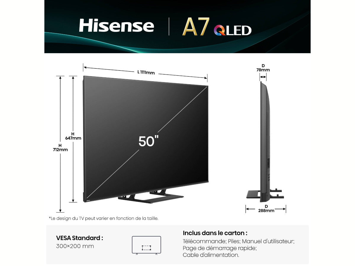 HISENSE 50A7Q