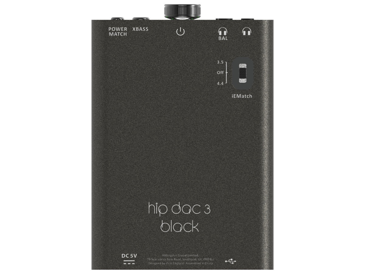 iFi Audio HIP DAC V3 Noir