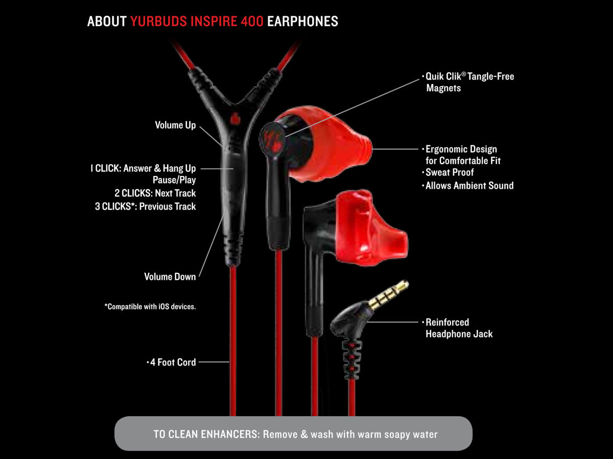 JBL YURBUDS INSPIRE 400