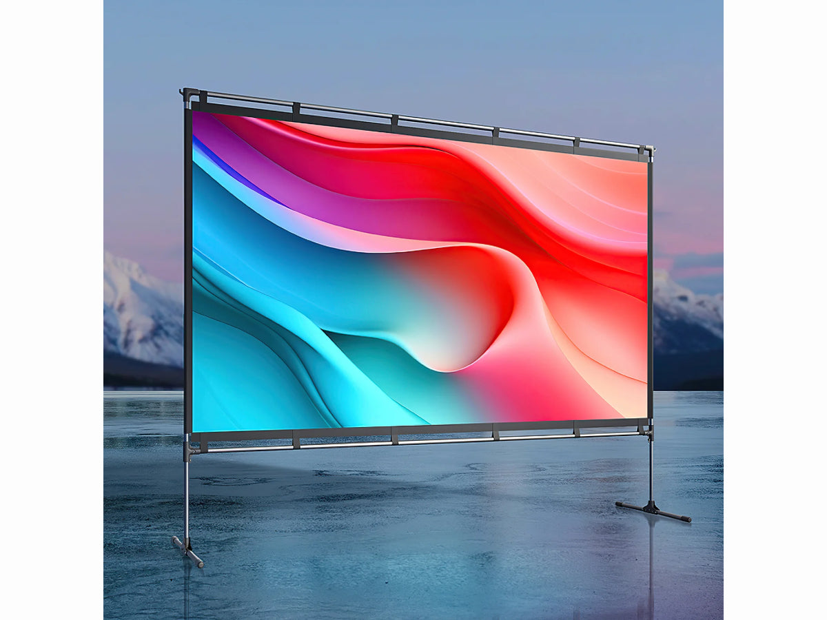 JMGO Écran portable pour projecteur 100″