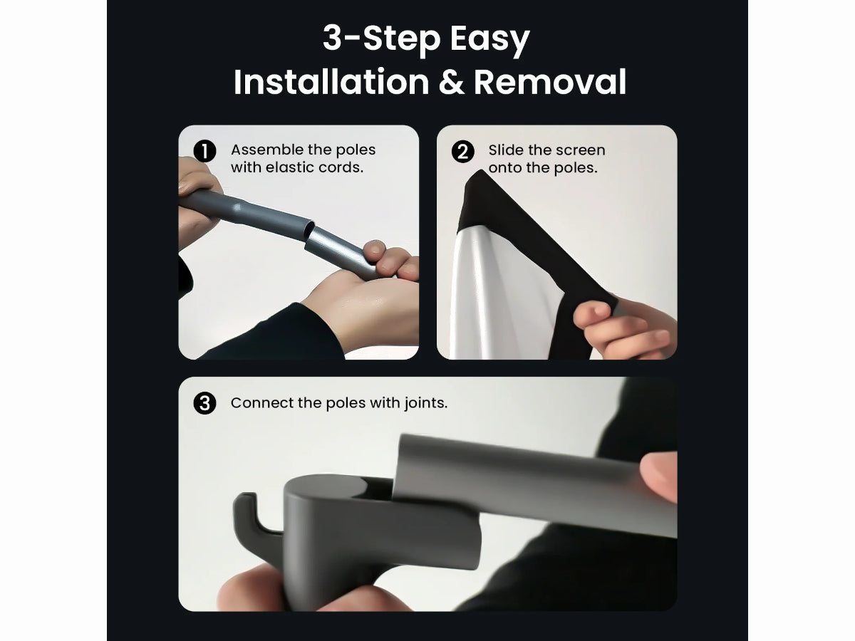 JMGO Écran portable pour projecteur 100″