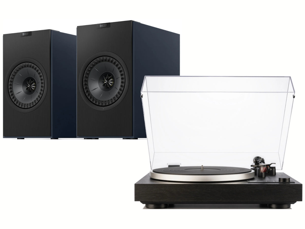 KEF CODA W Midnight Blue + DUAL CS 418
