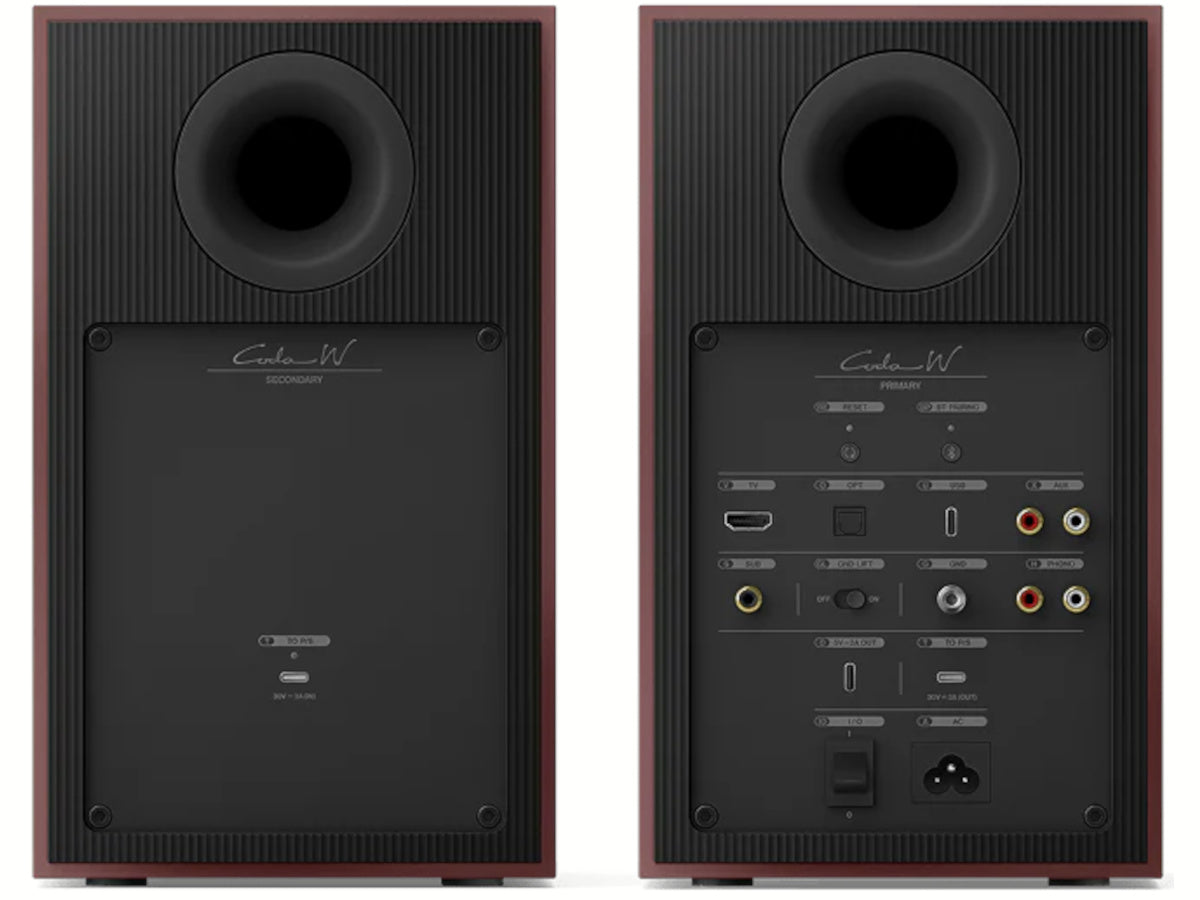 kef coda w vintage burgundy 2