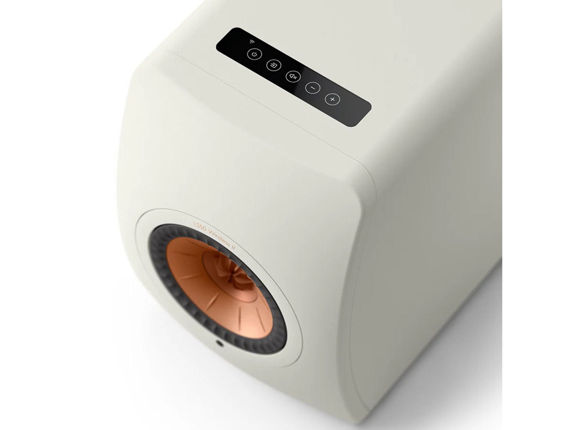 KEF LS50 Wireless 2 White dessus