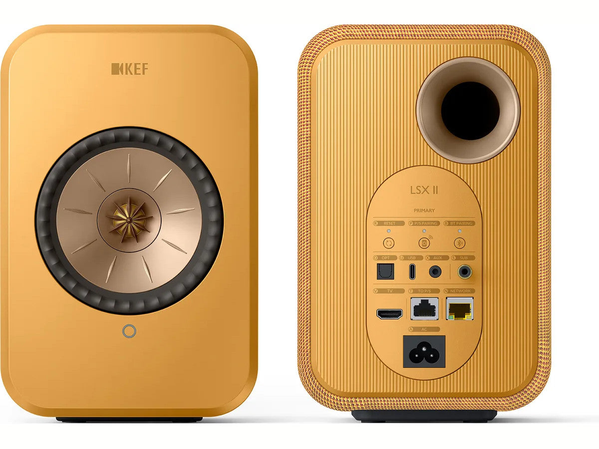 KEF LSX 2 ambre (la paire)