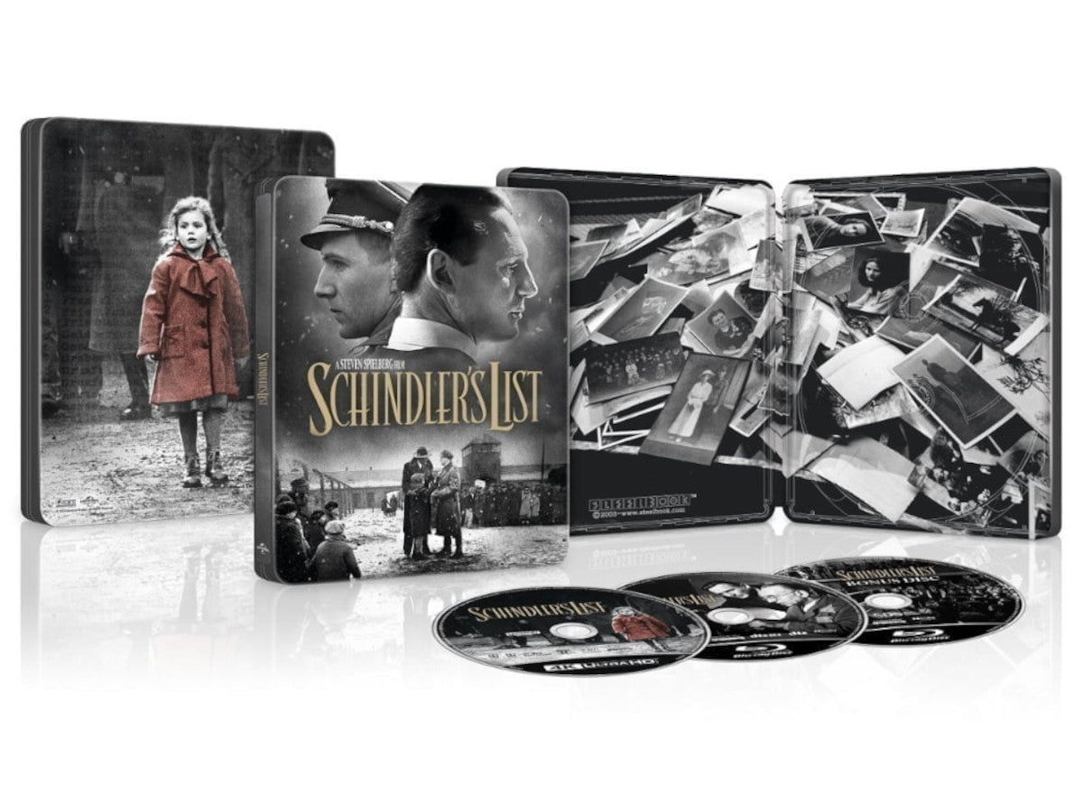 LISTE DE SCHINDLER (LA) - COMBO UHD 4K + BD - STEELBOOK