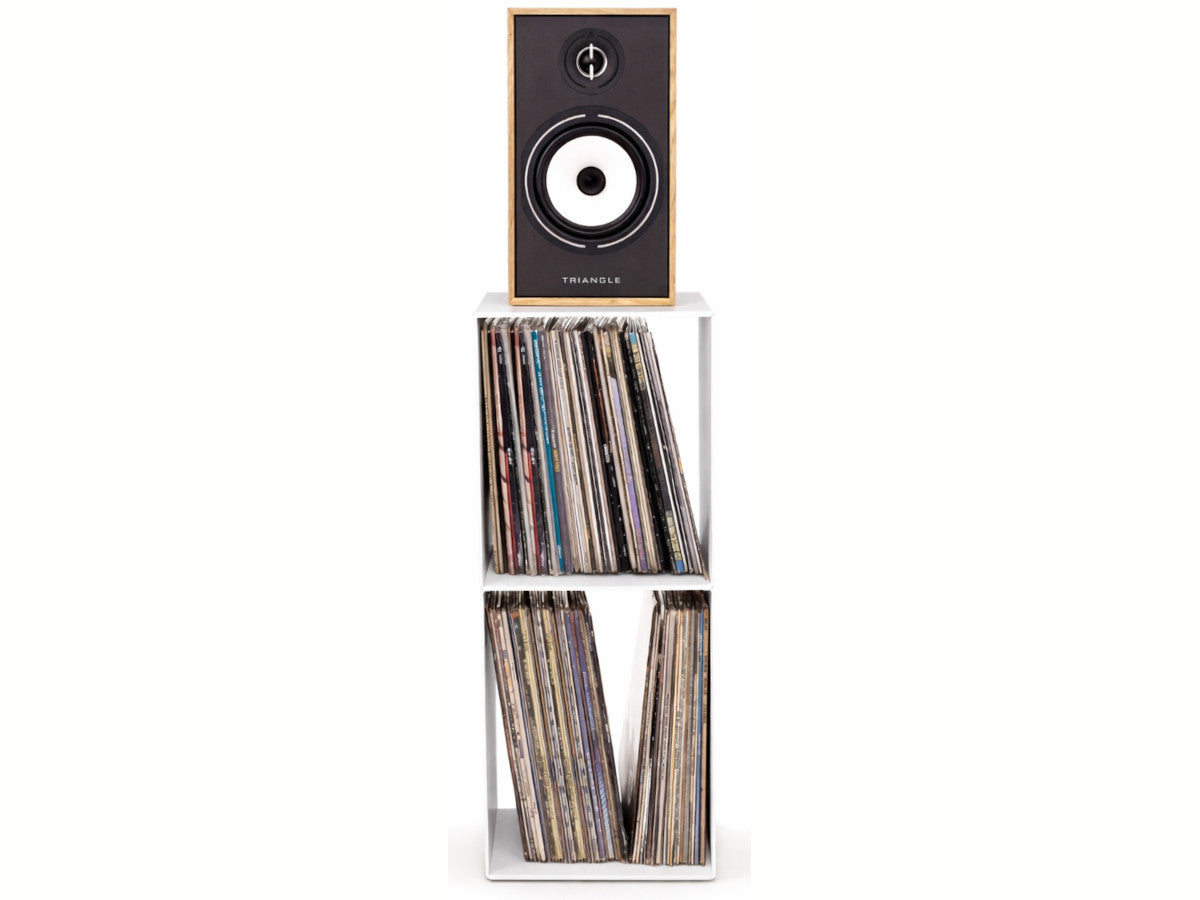 loia pied vinyles blanc detail