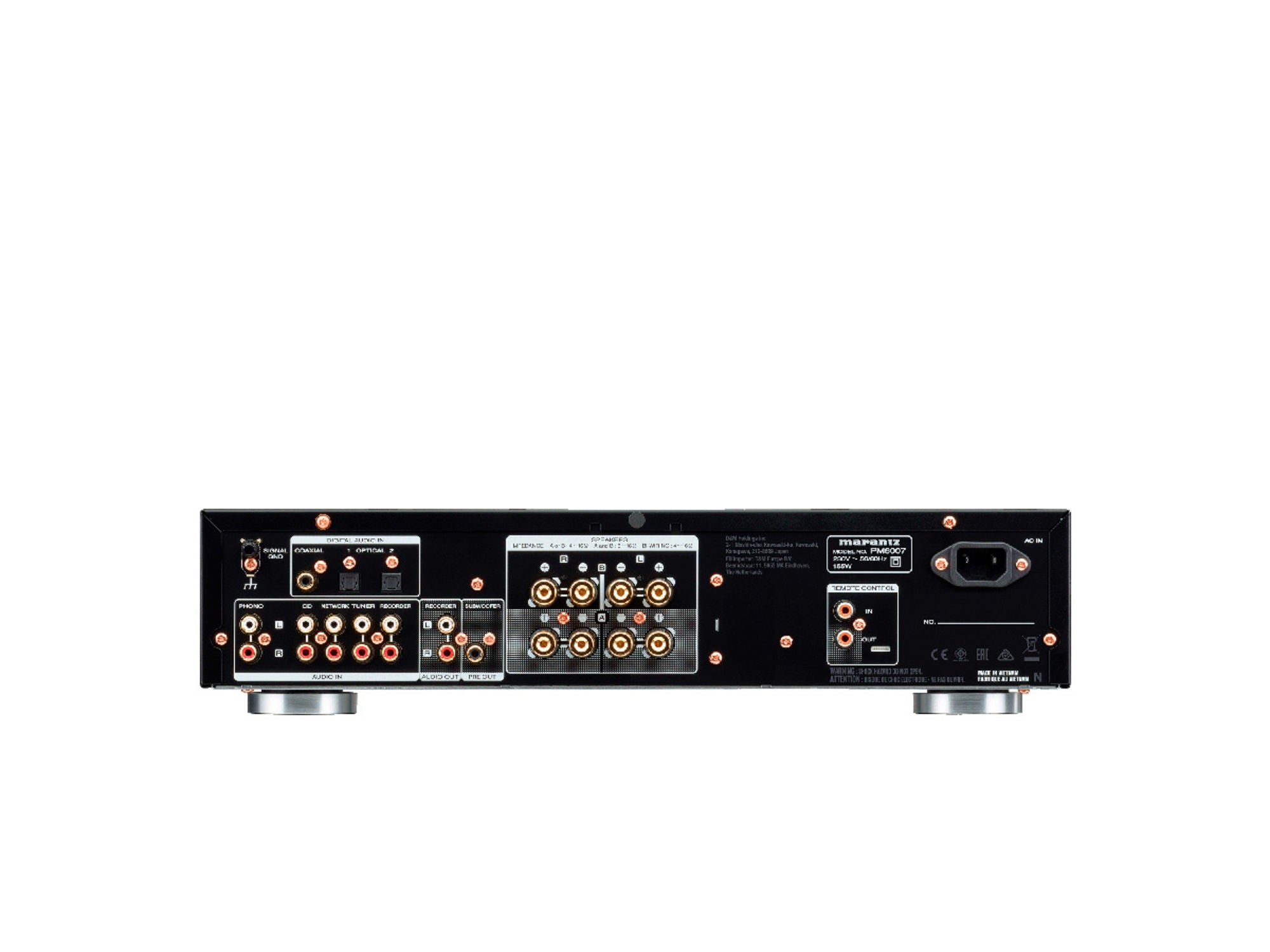 MARANTZ PM6007 Black connectique