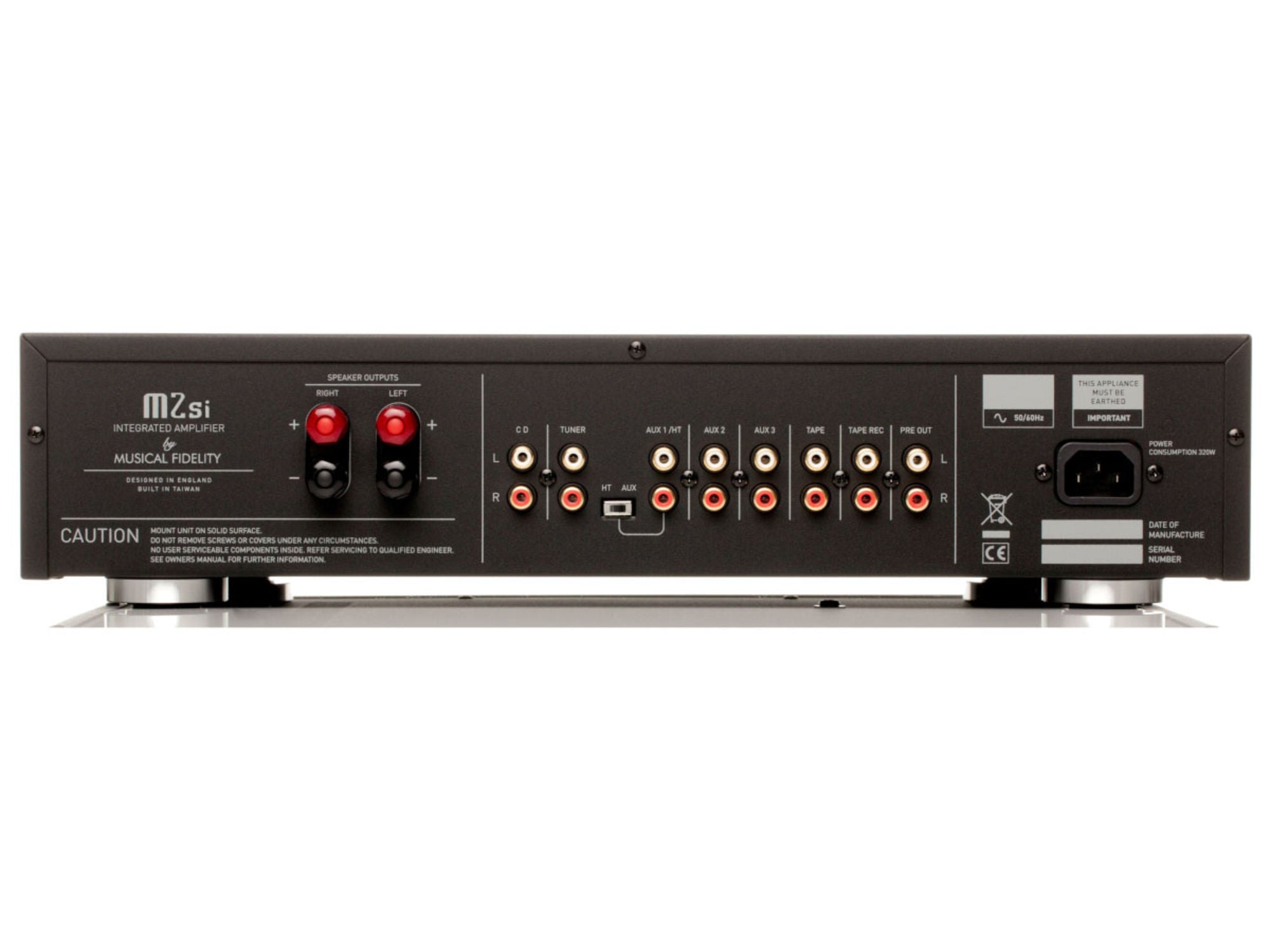 MUSICAL FIDELITY M2si Silver connectique